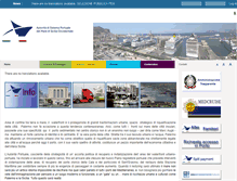 Tablet Screenshot of portpalermo.it